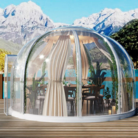 Tente dôme gonflable de fête, bonne qualité, prix d'usine, extérieur, dôme de luxe, maison gonflable, bulle en plastique