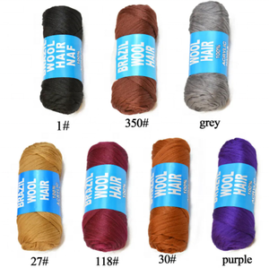 <span class=keywords><strong>Laine</strong></span> brésilienne pour tresses, <span class=keywords><strong>cheveux</strong></span> à tresser avec fil pour tresses africaines au crochet, torsades sénégalaises, box braids - Product Image 6