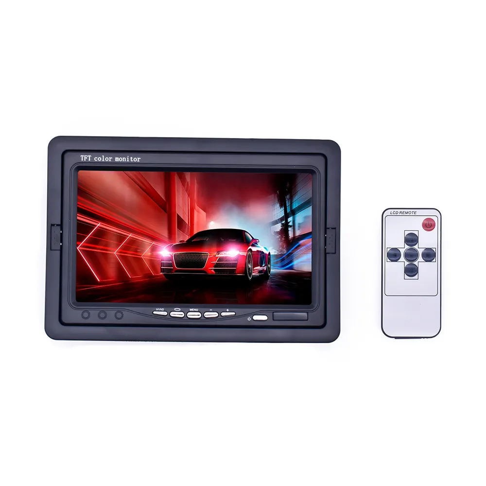 7 inch tft stand alone dashboard LCD Car Monitor Truck Reverse Screen 7inch Rear View Car Monitor