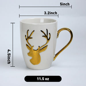 Produits de <span class=keywords><strong>tendance</strong></span> <span class=keywords><strong>2023</strong></span> nouveautés <span class=keywords><strong>DÉCO</strong></span> TASSE OR International Certifié Élégance Plaqué Conique Tasses (Pack de 6) - Product Image 6