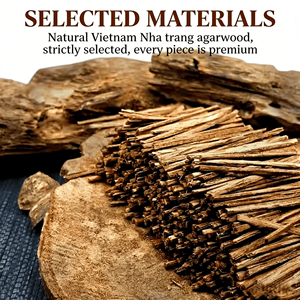 Bastoncini di incenso all'agarwood, scaglie di legno di tabacco, organici 100% naturali, Vietnam Yazhuang, blocchi di legno affumicato - Product Image 2