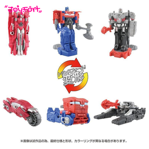 <span class=keywords><strong>TAKARA</strong></span> <span class=keywords><strong>TOMY</strong></span> Transformers ONE OCR-01 Ensemble de 3 figurines Optimus Prime Megatron Elita-1 Spin Changer Figurine d'action Robot Jouets de collection - Product Image 2