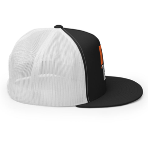 Casquette de camionneur style personnalisé 6606 dos en maille 5 panneaux casquette de baseball patch tissé de sport casquette en maille de plage à la mode - Product Image 5