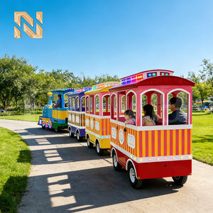 <span class=keywords><strong>Train</strong></span> sans rail électrique Nova Rides pour usage commercial touristique, modèle 24 places pour enfants, équipement de <span class=keywords><strong>train</strong></span> de balade de type carnaval - Product Image 1