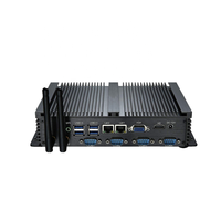 Mini PC Industrial de Escritorio Mini ITX con Core I5 3317U e I3 3217U, Win XP, Celeron 1037U, HDMI, VGA, Pantalla Dual, Sin Ventilador, Robusto, con AES