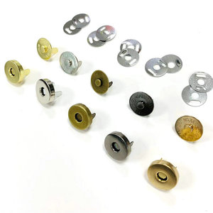 Bán buôn túi phần cứng vòng kim loại nam châm nút mạnh mẽ từ <span class=keywords><strong>Snap</strong></span> Nút cho túi xách - Product Image 4