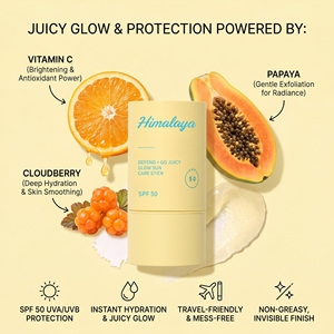 Stick <span class=keywords><strong>solaire</strong></span> SPF 30 personnalisé, large spectre, <span class=keywords><strong>non</strong></span> gras, anti-pollution lumineuse, végan, baume <span class=keywords><strong>solaire</strong></span> transparent - Product Image 5