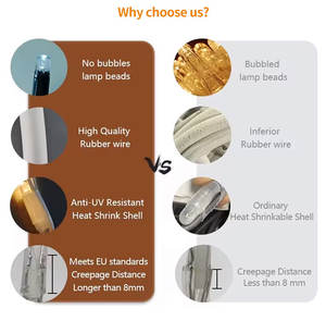 Guirlandes lumineuses LED <span class=keywords><strong>de</strong></span> Noël pour l'extérieur, imperméables, décoratives et économiques - Product Image 6