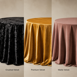 Thickened Solid Color <b>Table</b> Skirt Wholesale Round <b>Table</b> Cover Wedding Plain Italian Velvet Tablecloth for Home Hotels Restaurant - Product Image 1