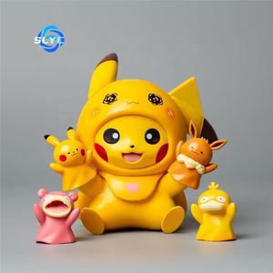 포켓몬 GK 피카츄 코스프레 4 교체 가능한 장갑 애니메이션 그림 도매 소장 장식 장난감 - Product Image 2