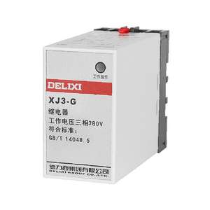 Delixi XJ3-G 2 5 D 380 Relais électromagnétique d'ascenseur triphasé Moteur moderne <span class=keywords><strong>en</strong></span> acier avec défaillance de phase et protection de séquence - Product Image 1