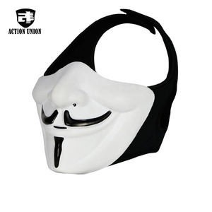 Action Union <span class=keywords><strong>Tac</strong></span> TPR V maschera mezza faccia maschere tattiche per feste Halloween Cosplay Masquerade CS film oggetti di scena - Product Image 2