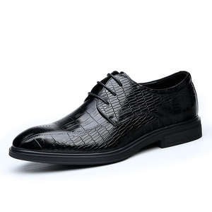 Chaussures Oxford en cuir poli de qualité supérieure pour hommes, style 2025 - Imperméables, brillance miroir, polyvalentes, chaussures de cérémonie, chaussures de mariage - Product Image 5