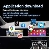 Navigasi GPS Otomotif Radio Mobil Layar Android Mobil Carplay Layar Sentuh 2k Monitor Mobil 10-24 Porsche Cayenne Macan Panamera