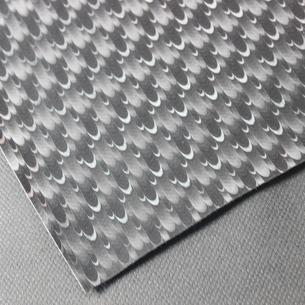 Top Selling Customized Style Regular Feather Pattern Shiny Rayon Backing 0.8MM Pu Leather Fabric For Jackets And Skirts
