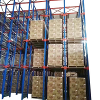 Schwerlast-Selektivpalettenregal Verstellbares Steckregal aus Stahl Verzinktes Beschichtetes Lagerregal für Gabelstaplerbeladung