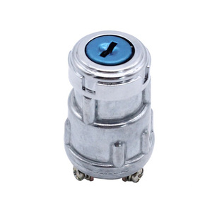 Interruptor de encendido JK423, cerradura de cobre puro con 2 llaves, Universal para coches, camiones, montacargas, vehículos agrícolas - Product Image 3