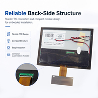 7 Zoll TFT LCD Touch-Modul EETI USB Kapazitives Glas-Frontpanel für Medizin und Industrie, Anpassbare Größe 1024x768