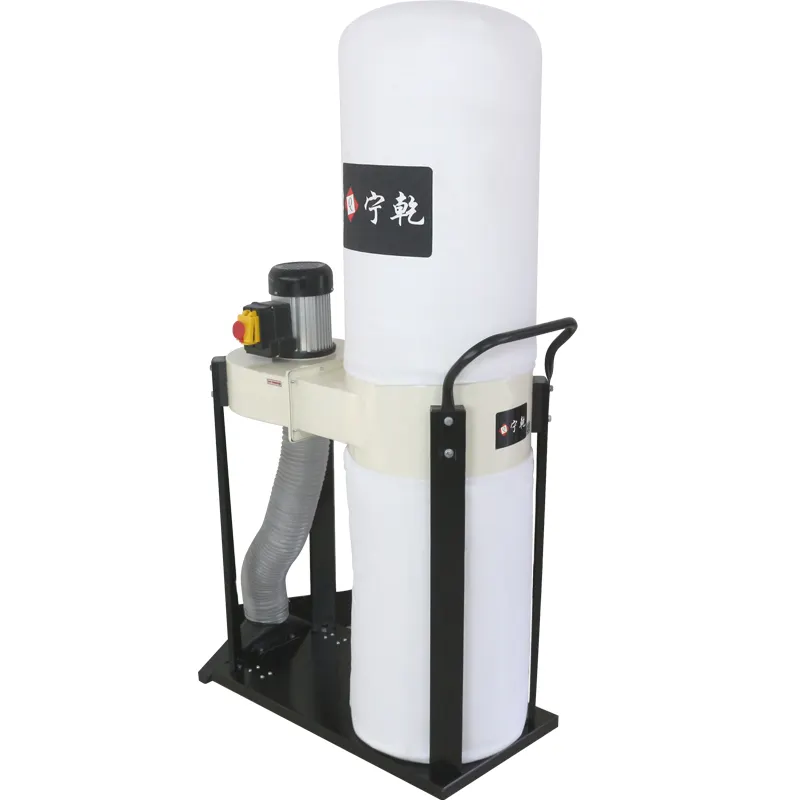 STR Dry-type Woodworking Dust Collection Vacuum Cleaner, Double Bag Single Bucket Removable Vacuum Cleaner Power Vacuum 750W