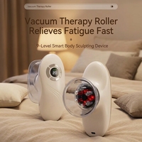 Masseur électrique à ventouses et à aspiration avec lumière rouge chauffante pour le remodelage corporel et la relaxation musculaire
