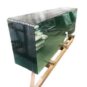 Modello lastre di vetro temperato prezzo costo per metro quadrato per salar