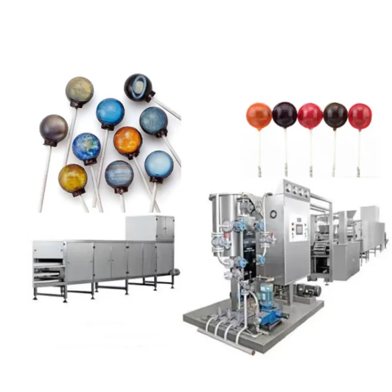 Heißer Verkauf Candy Producing Line Candy Automatische Planet Lollipop Candy Maschine