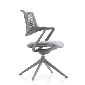 Silla de plástico hecha en China Diseño alemán moderno Sillas Rojas negras clásicas - Product Image 4