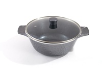 Juego de Utensilios de Cocina Antiadherentes de Aluminio Fundido a Presión, Modernos y Populares, con Mango Suave