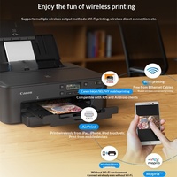 Neuer Digitaler Kuchendrucker TS708/Bild/Reispapier Fünffarbige Tintenpatrone Halbautomatischer USB/Wi-Fi Lollipop Lebensmitteldrucker