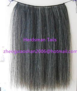 Extensiones y tramas de melena de pelo de caballo de Venta caliente para melenas de caballo mecedora y extensión de cola en 18 "de largo - Product Image 3