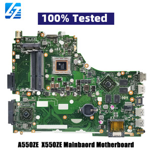 มาเธอร์บอร์ดแล็ปท็อป X550ZE สำหรับ <span class=keywords><strong>Asus</strong></span> VivoBook VM590Z K555Z A555Z K550ZE F550ZE เมนบอร์ด X550ZE เมนบอร์ดพร้อม A10 A8 CPU STK - Product Image 1