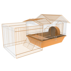 Cage de toit pour hamster d'intérieur 16 "45 cm avec stylo de jeu extensible Maison de hamster avec stylo de paiement - Product Image 6