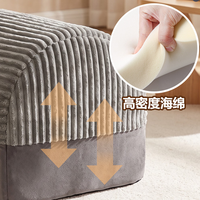 Lit pour chat en forme de grotte avec oreiller et jouets pour chat, lit pour animaux de compagnie pour chats d'intérieur, confort réversible pour toutes les saisons