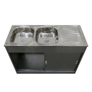 <span class=keywords><strong>Meuble</strong></span> de <span class=keywords><strong>cuisine</strong></span> moderne en vente chaude, structure KD avec évier en acier inoxydable, panneau de bois - Product Image 3