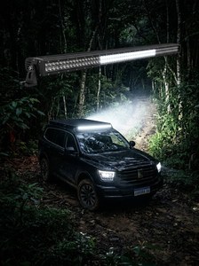 Lumière <span class=keywords><strong>de</strong></span> travail LED tout-terrain en aluminium 6063 étanche IP68/IP69K, lumière <span class=keywords><strong>de</strong></span> conduite super lumineuse blanche/ambre pour camion, SUV, VTT, UTV, <span class=keywords><strong>toit</strong></span> - Product Image 5