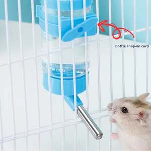 Petit bol d'alimentation écologique à motif solide pour <span class=keywords><strong>hamsters</strong></span>, cochons d'inde, <span class=keywords><strong>hamsters</strong></span> dorés fabriqués en plastique durable. - Product Image 4