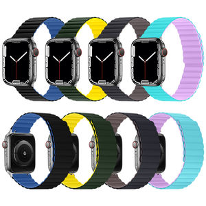 Suaves Correas <span class=keywords><strong>Para</strong></span> Reloj Inteligente Ultra 49mm 45mm <span class=keywords><strong>44mm</strong></span> 41mm Reloj De Silicona Pulsera Cinturon - Product Image 1