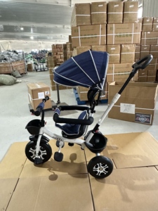 <span class=keywords><strong>Tricycle</strong></span> motorisé Ogolee à 3 roues en plastique et métal pour enfants de 2 à 13 ans / <span class=keywords><strong>Tricycle</strong></span> intelligent quatre-en-un avec lumière et musique - Product Image 2