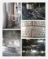 Cuve de fermentation de bière Cuves à pression en acier inoxydable Cuve de fermentation de bière Lager
