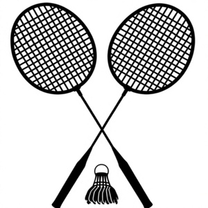 High Performance Badminton Racket Carbon Fiber Frame Graphite Shaft 0.65mm <b>Strings</b> Offensive Type - Product Image 2