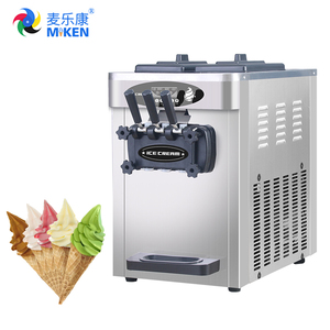 MK-618SCTB 220V 50Hz ba hương vị thương mại tự động nhà bếp mềm phục vụ máy làm kem nhà hàng - Product Image 1