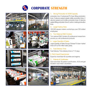 JUHUAN Scellant <span class=keywords><strong>silicone</strong></span> acétique de haute qualité 280 ml F20 <span class=keywords><strong>pour</strong></span> usage général et aquariums - Product Image 6