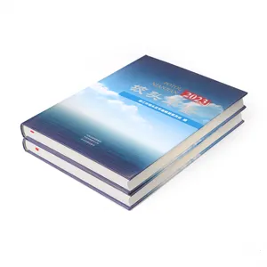 keruo Customized cover printing for oversized books, hardcover soft shell hot stamping process, factory price printing service