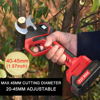 Sécateur électrique professionnel 21V avec lames en acier SK5, diamètre de coupe 30 mm, sécateur de jardin sans fil pour verger et vignoble