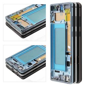Pantalla LCD para Samsung S10 Plus <span class=keywords><strong>SM</strong></span>-G9750 <span class=keywords><strong>G975F</strong></span> con Marco Ensamblaje de Pantalla Táctil LCD de Repuesto - Product Image 4
