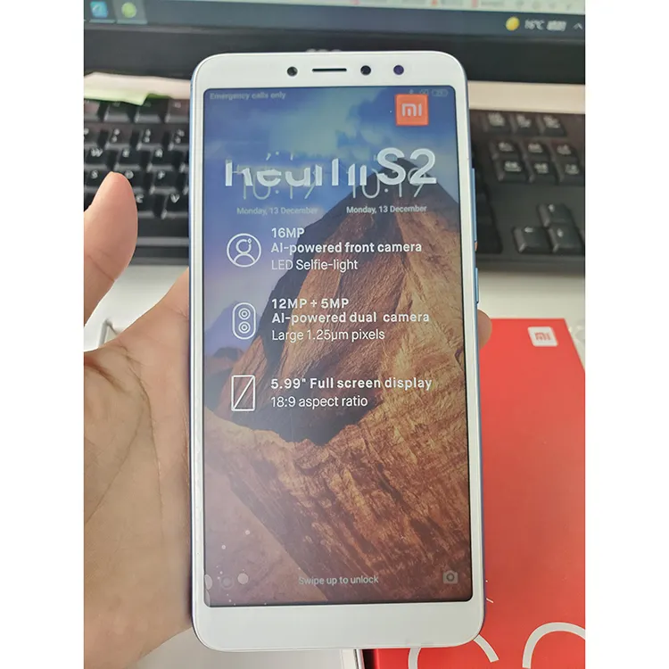 China Unlocked Second Hand Celulares Original Refurbished Phone For Xiaomi Redmi S2 (Redmi Y2) Telefonos