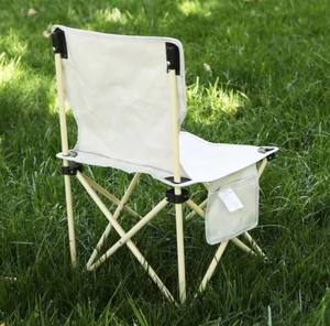 Chaise <span class=keywords><strong>de</strong></span> camping <span class=keywords><strong>de</strong></span> plage pliable en tissu d'extérieur moderne, ergonomique, portable, confortable et durable avec <span class=keywords><strong>poche</strong></span> <span class=keywords><strong>de</strong></span> rangement - Product Image 2