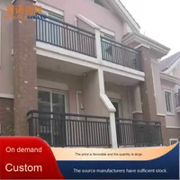 Maison moderne auto-construite personnalisable Rampes d'escalier Garde-corps de balcon Garde-corps de climatisation Clôtures de toit pour l'extérieur