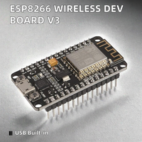 Placa de Desarrollo ESP8266 Serial Inalámbrica CH340 Node MCU Wemos D1 Mini V3 Lua con Soporte para Módulo WIFI Micro-USB