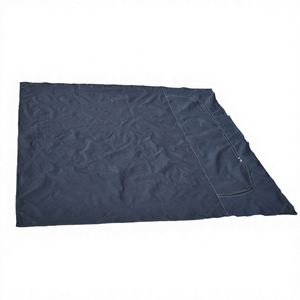 Tapis de sol auto-adhésif en tissu Oxford anti-humidité et anti-poussière pour tente de pêche sur glace d'hiver en extérieur, base amovible, pour 2-4 personnes - Product Image 1